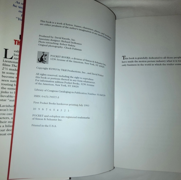 SIGNED The Naked Truth by Leslie Nielsen Book, 1993 Book - Picture 2 of 8